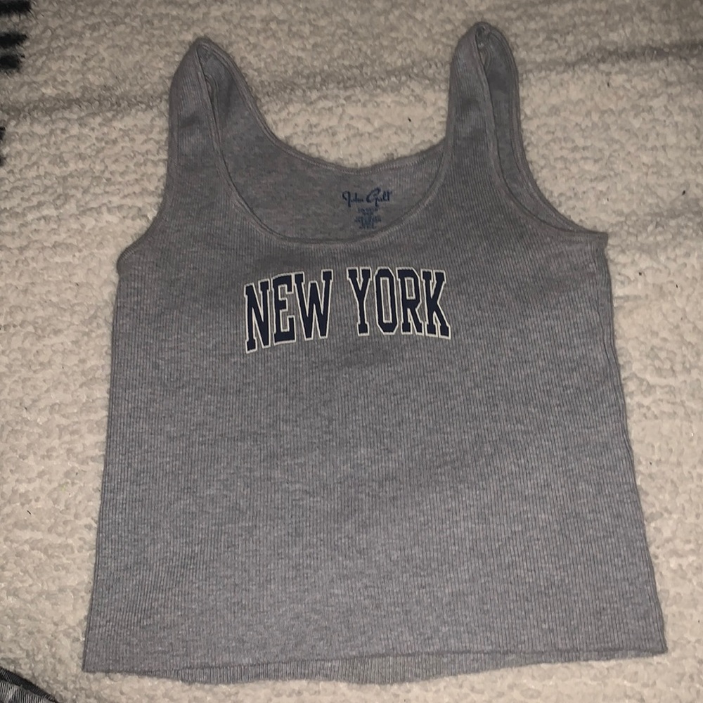 New York John gault tank top low neck